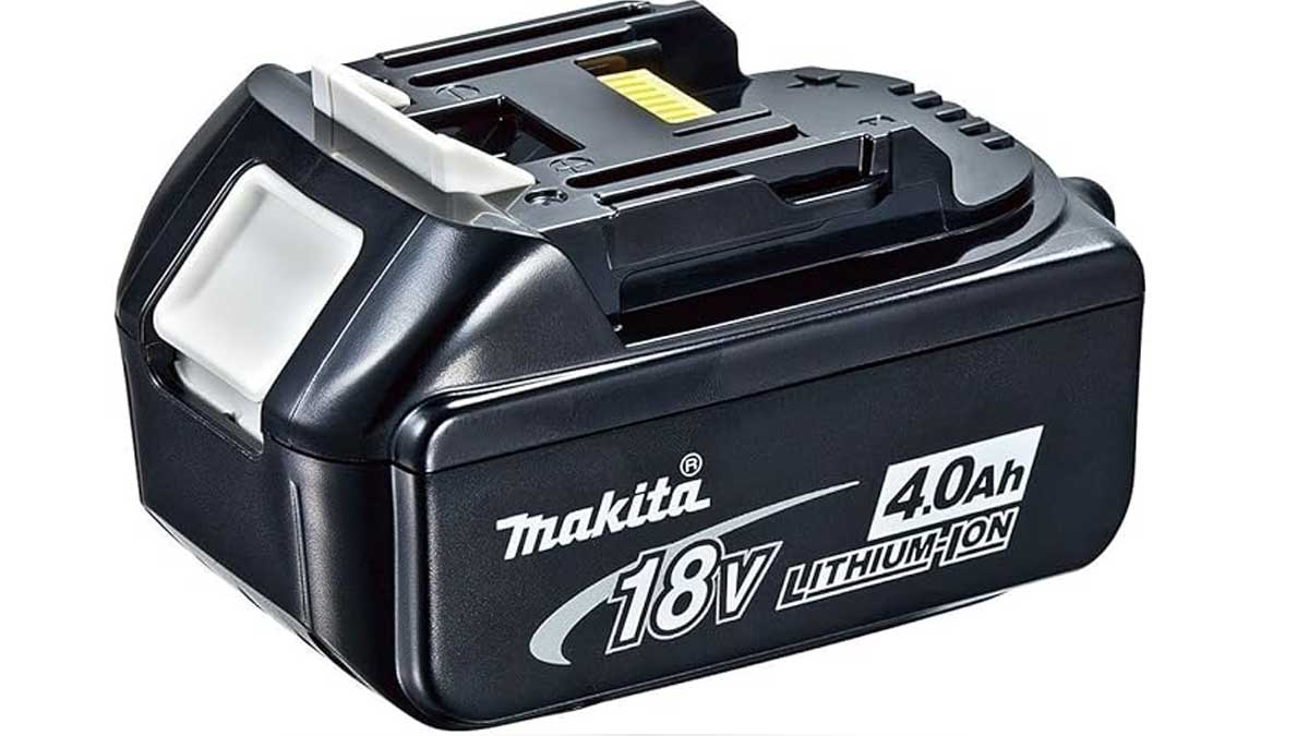 Makita 18V LXT lithium-ion battery compatible with over 325 cordless tools in the LXT system