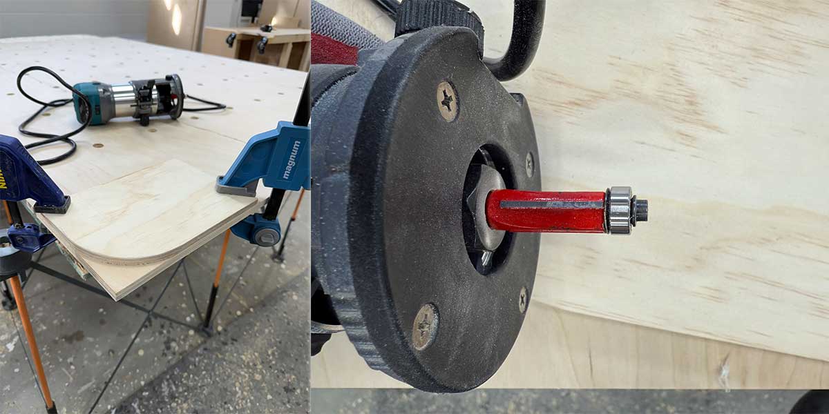 Stephen Barnay's carpentry workshop where power tools and woodworking equipment are tested for HowToCarpentry reviews