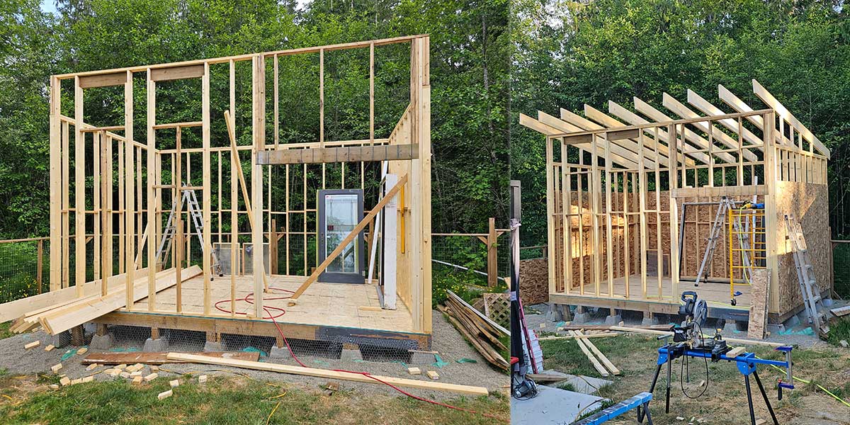 Zachary Green's carpentry workshop where power tools and woodworking equipment are tested for HowToCarpentry reviews